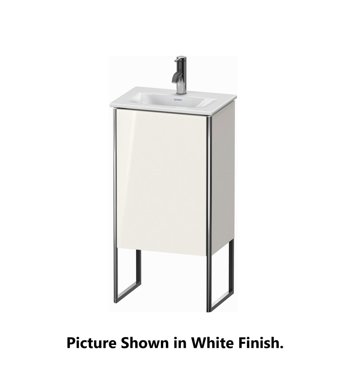 Duravit XSquare 17" Cappuccino One Door Floorstanding Vanity Unit (XS4520L8686)