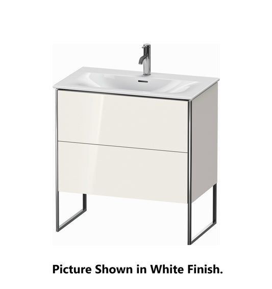 Duravit XSquare 32" Cappuccino Two Drawer Floorstanding Vanity Unit (XS452408686)