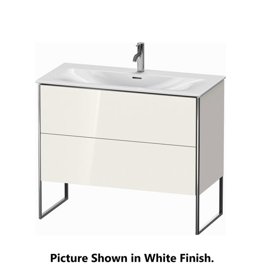 Duravit XSquare 40" Cappuccino Two Drawer Floorstanding Vanity Unit (XS452508686)