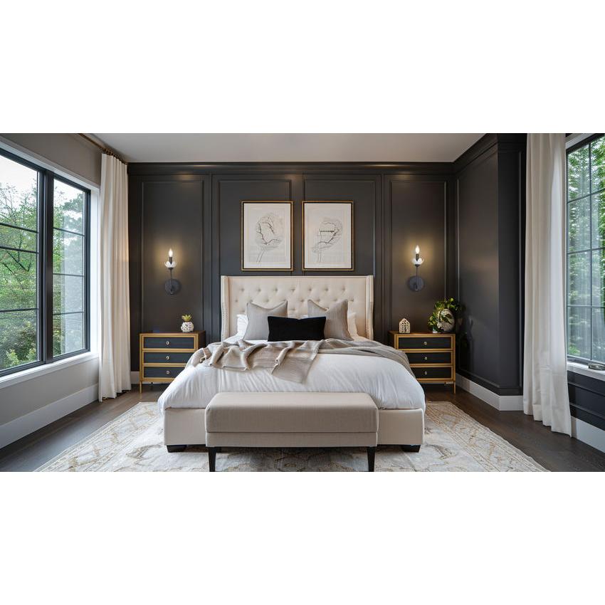 Z-Lite Allistair 1-Light Candelabra Bulb Base Matte Black Steel Frame Clear Ribbed Glass Shade Wall Sconce