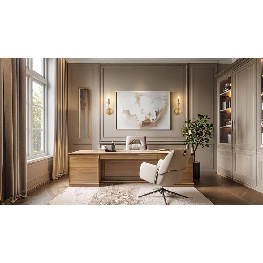 Z-Lite Allistair 1-Light Candelabra Bulb Base Modern Gold Steel Frame Clear Ribbed Glass Shade Wall Sconce