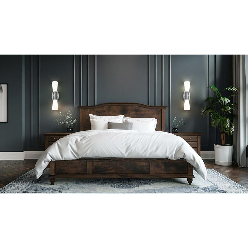 Z-Lite Emrys 5" 2-Light Brushed Nickel Steel Frame White Opal Glass Shade Wall Sconce