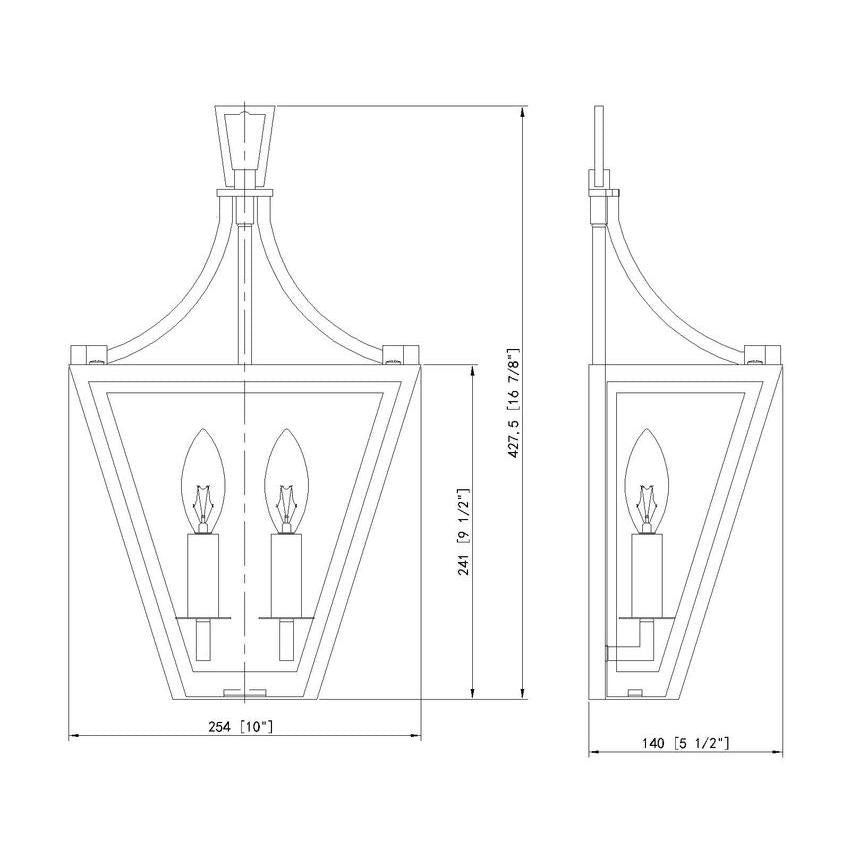 Z-Lite Montalcino 10" 2-Light Rubbed Brass Steel Frame Clear Seedy Glass Shade Wall Sconce