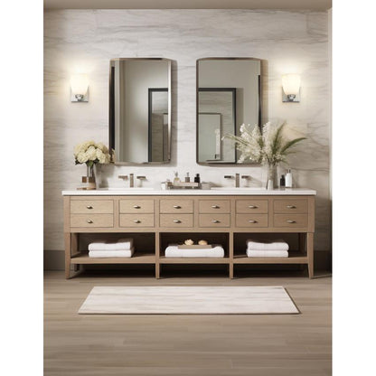 Z-Lite Naya 1-Light Medium Bulb Base Brushed Nickel Steel Frame Matte Opal Glass Shade Wall Sconce