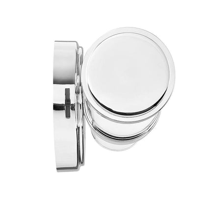 Z-Lite Warwick 19" 1-Light LED-Integrated Chrome Steel White Opal Glass Shade Vanity Lighting