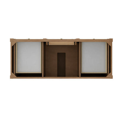 James Martin Vanities Brittany 60" Pecan Single Vanity Cabinet