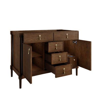 James Martin Vanities Kinnsden 48" Sable Oak Single Vanity Cabinet