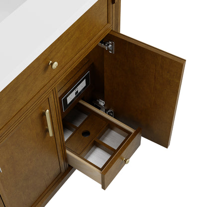 James Martin Vanities Bellshire 30" Honey Oak Single Vanity Cabinet