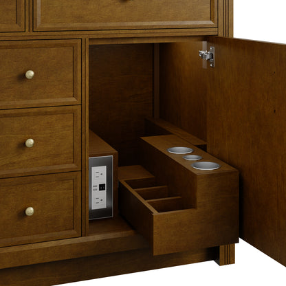 James Martin Vanities Bellshire 48" Honey Oak Single Vanity Cabinet