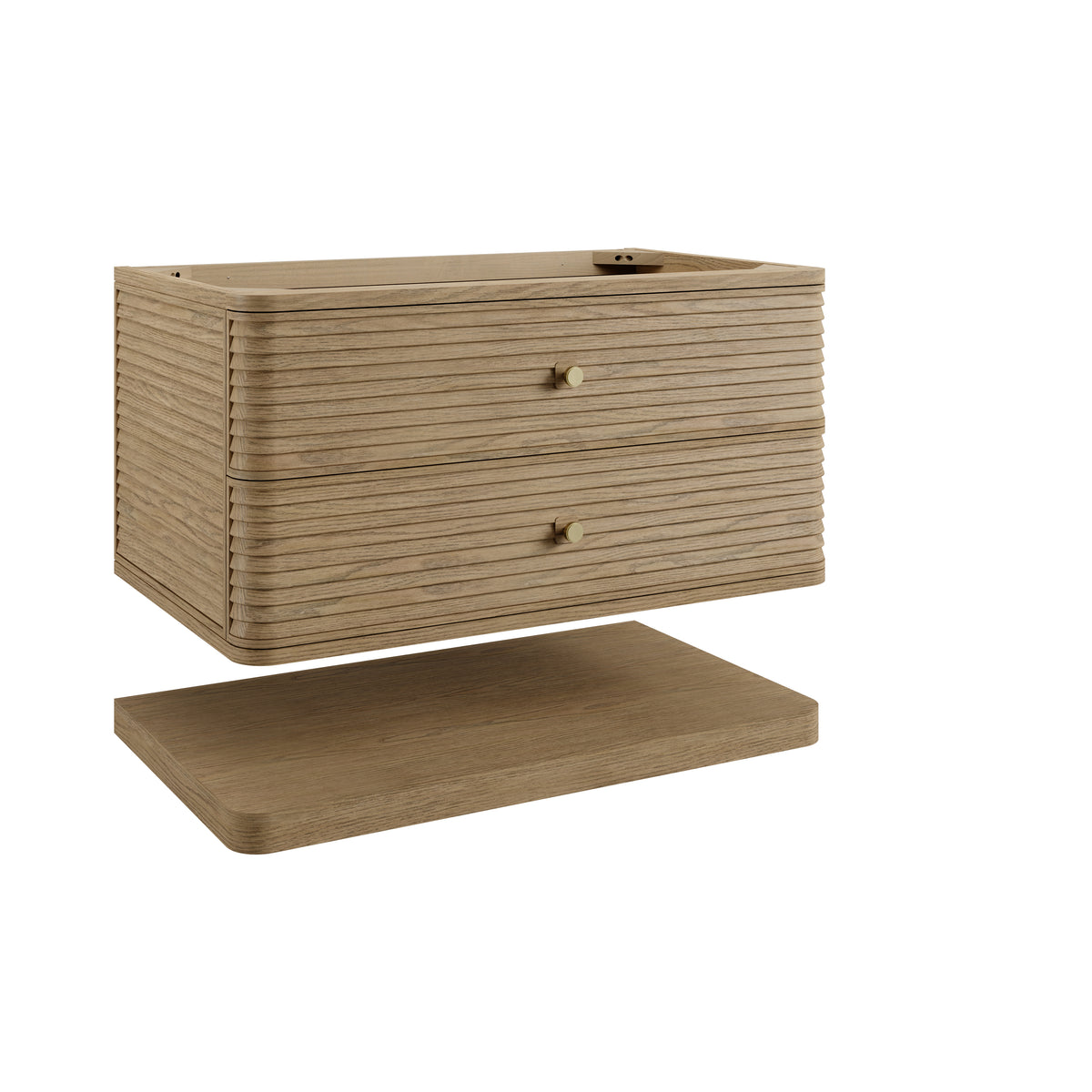 James Martin Vanities Allamari 36" Dune Mist Single Vanity Cabinet