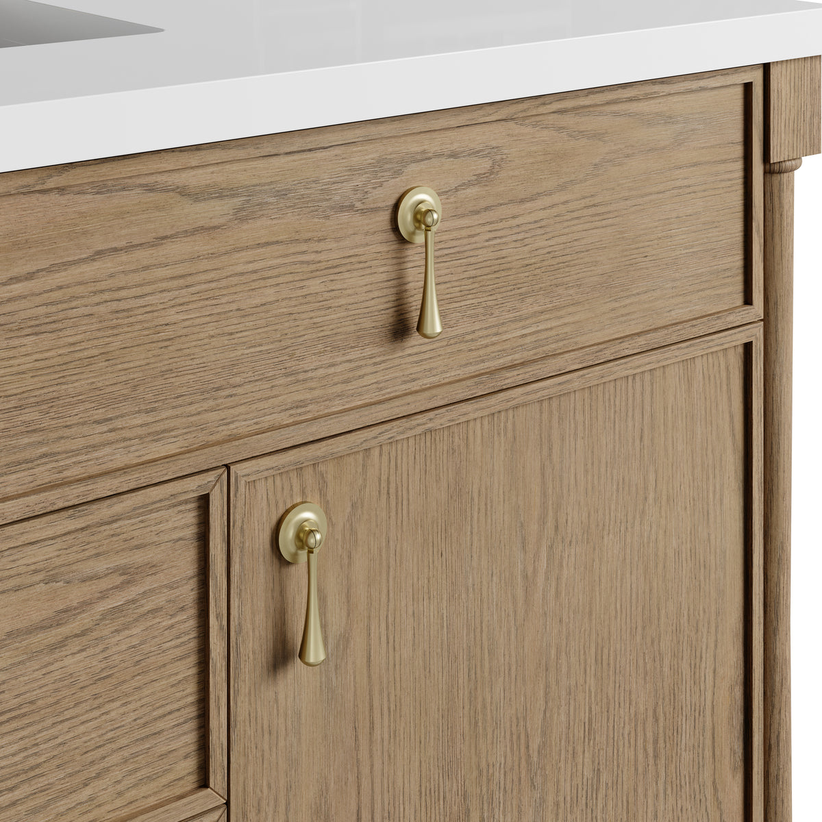 James Martin Vanities Kinnsden 48" Weathered Oak Single Vanity Cabinet
