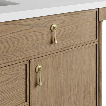 James Martin Vanities Kinnsden 48" Weathered Oak Single Vanity Cabinet