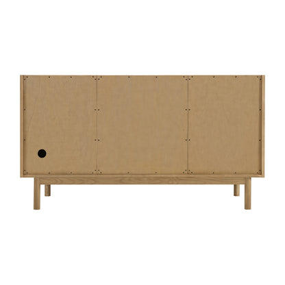 James Martin Vanities Laurent 60" Light Natural Oak Double Vanity Light