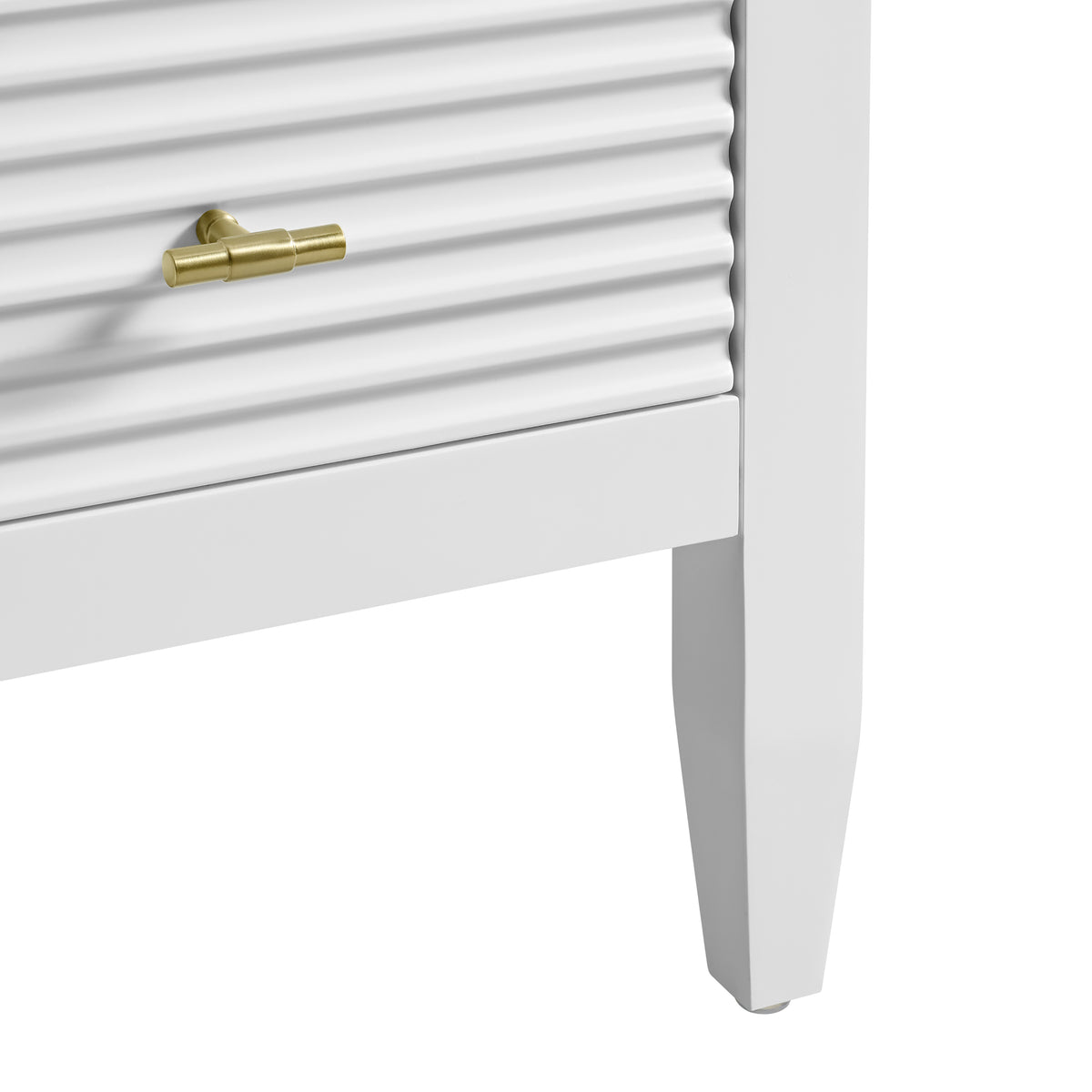 James Martin Vanities Myrrin 30" Bright White Single Vanity Cabinet