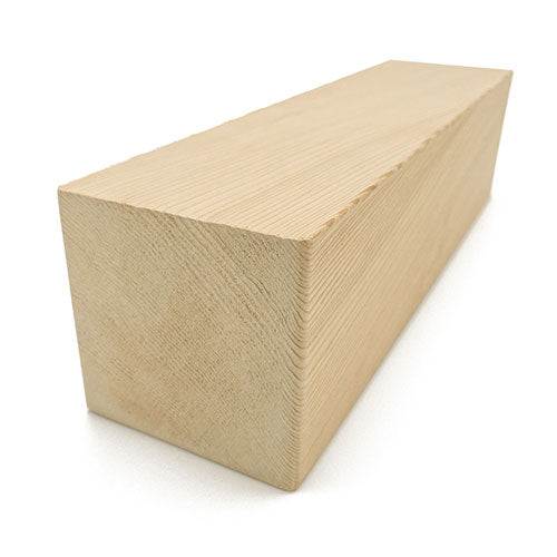 PROSAUNAS Cedar 4" x 4" x 3' Natural Cedar Wood Vertical Grain, Smooth 4 Sides, Eased Edges Sauna Bench Material