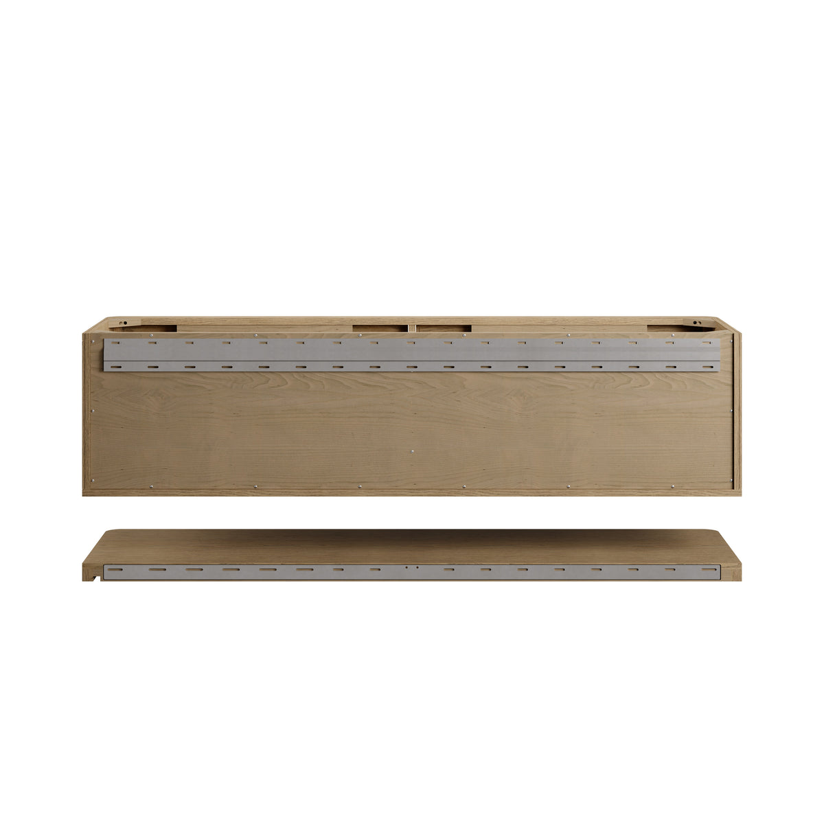 James Martin Vanities Allamari 72" Dune Mist Double Vanity Cabinet