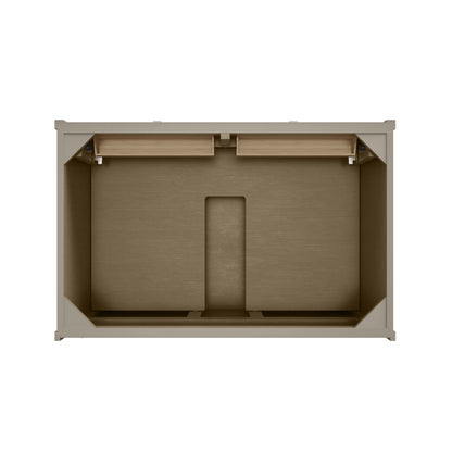 James Martin Vanities Chicago 36" Walnut Whisper Single Vanity With 3 CM Phantome Eclos Top