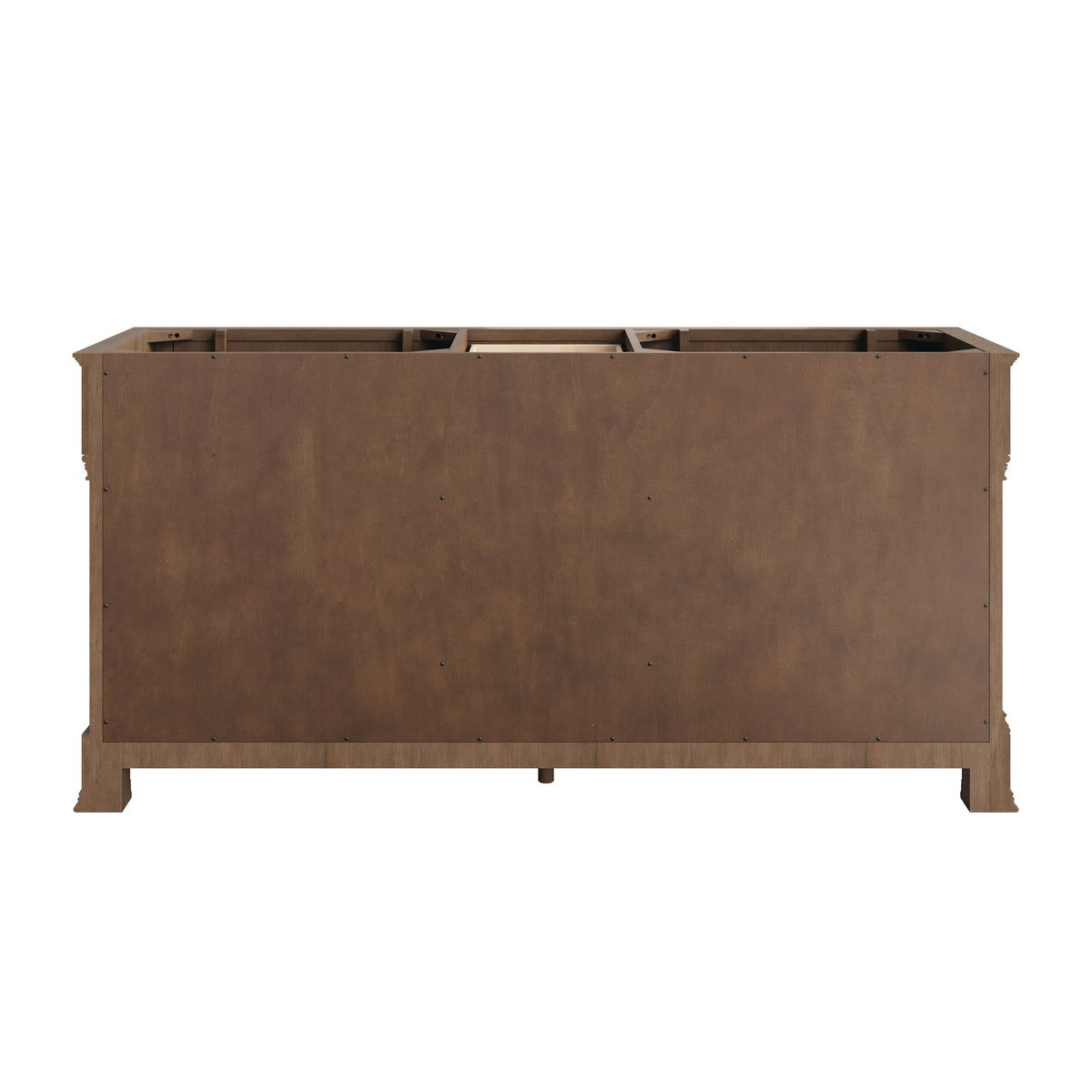 James Martin Vanities Brookfield 72" Pecan Double Vanity With 3 CM Siberian Silestone Top