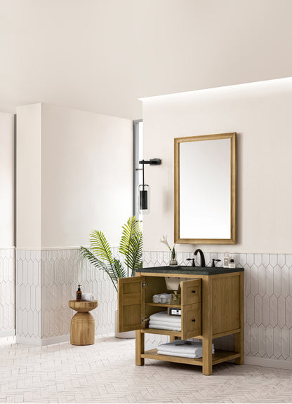 James Martin Vanities Breckenridge 30" Light Natural Oak Single Vanity With 3cm Phantome Eclos Top