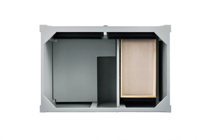 James Martin Vanities Brittany 36" Urban Gray Single Vanity With 3 CM Phantome Eclos Top