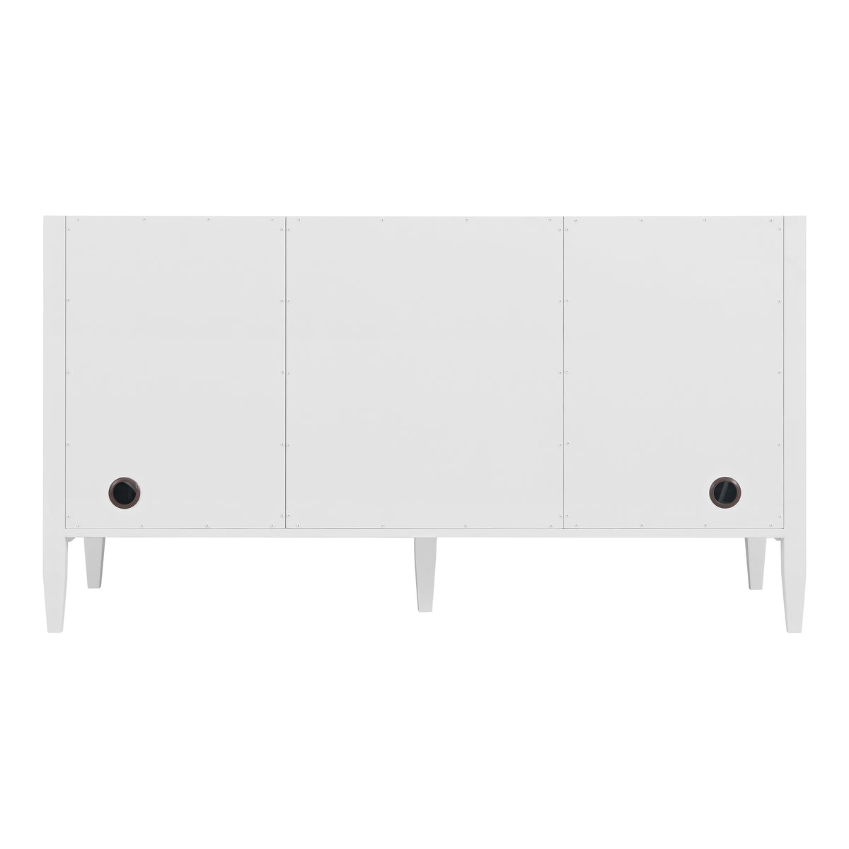 James Martin Vanities Myrrin 60" Bright White Double Vanity Bright