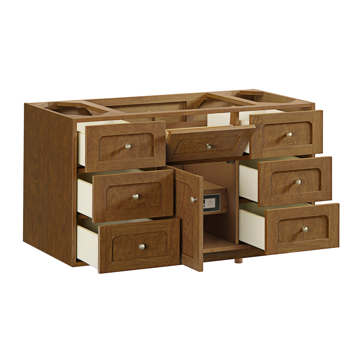 James Martin Vanities Laurent 48" Honey Oak Single Vanity Cabinet