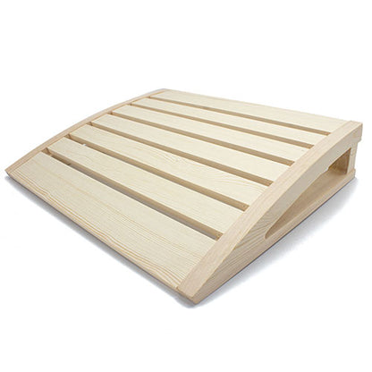 PROSAUNAS Pine Ergonomic Sauna Headrest