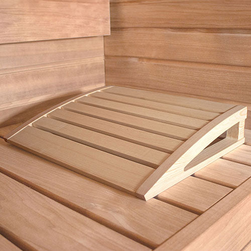 PROSAUNAS Pine Ergonomic Sauna Headrest