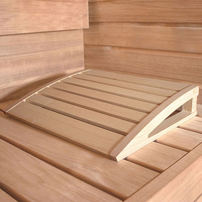 PROSAUNAS Pine Ergonomic Sauna Headrest