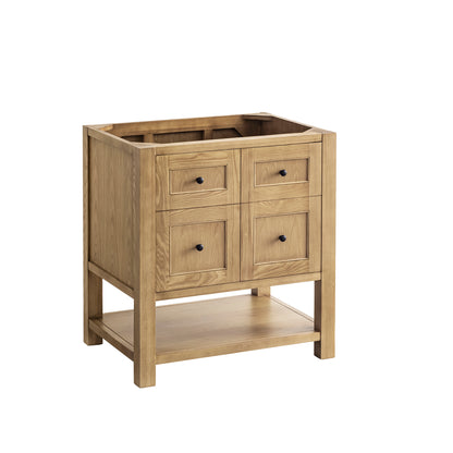James Martin Vanities Breckenridge 30" Light Natural Oak Single Vanity With 3cm Phantome Eclos Top