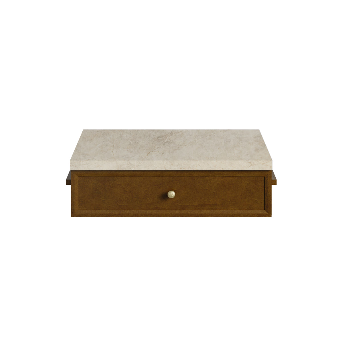 James Martin Vanities Bellshire 24" Honey Oak Drawer Unit With 3cm Tajnar Eclos Top