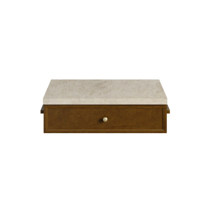 James Martin Vanities Bellshire 24" Honey Oak Drawer Unit With 3cm Tajnar Eclos Top