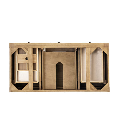 James Martin Vanities Breckenridge 48" Light Natural Oak Single Vanity With 3cm Tajnar Eclos Top and FreePower Wireless Charger