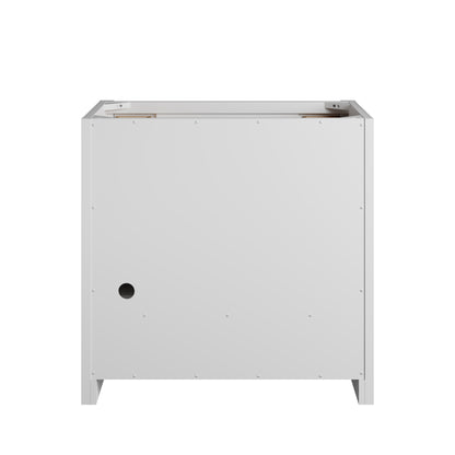 James Martin Vanities Bellshire 36" Bright White Single Vanity With 3 CM Lime Delight Silestone Top