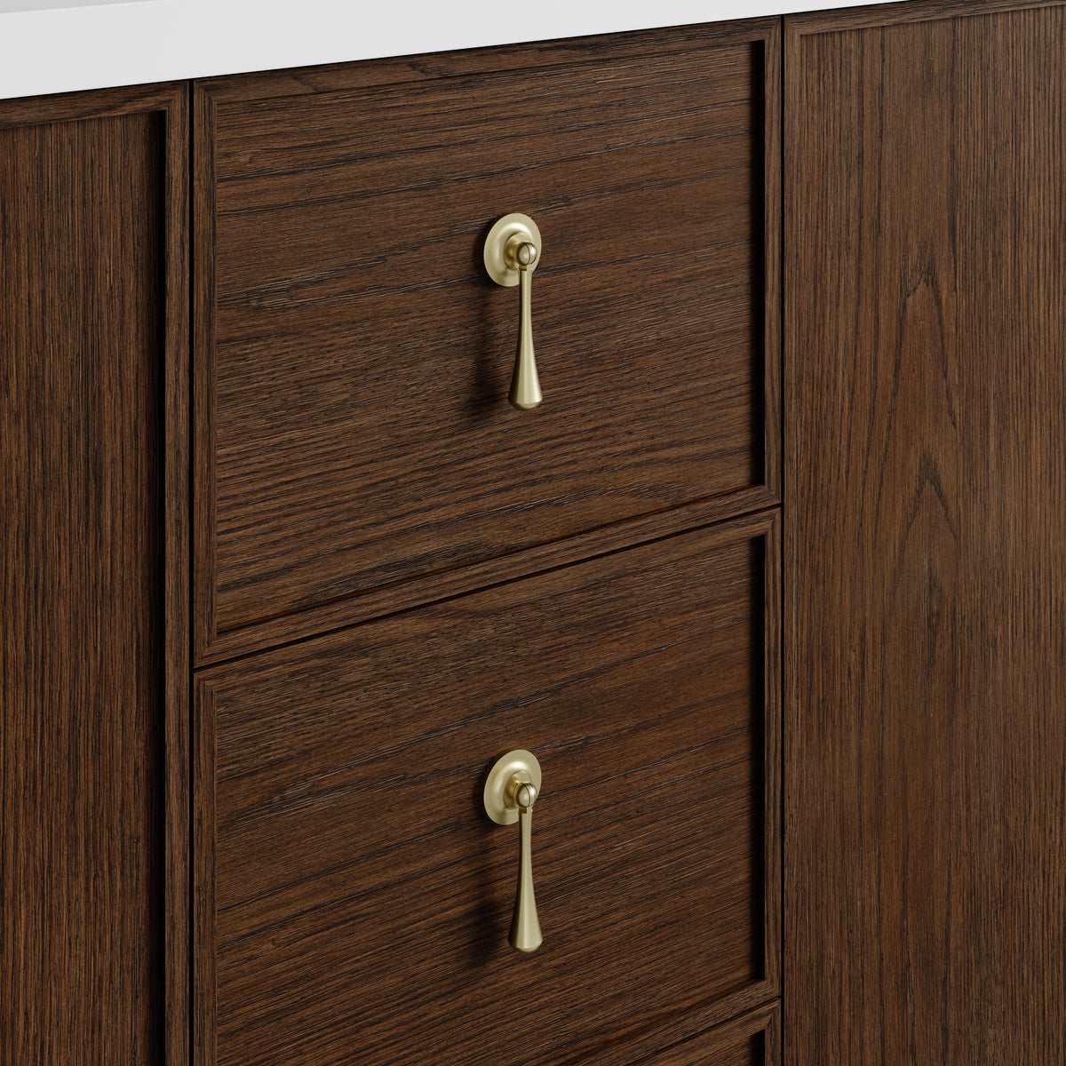James Martin Vanities Kinnsden 72" Sable Oak Double Vanity Cabinet