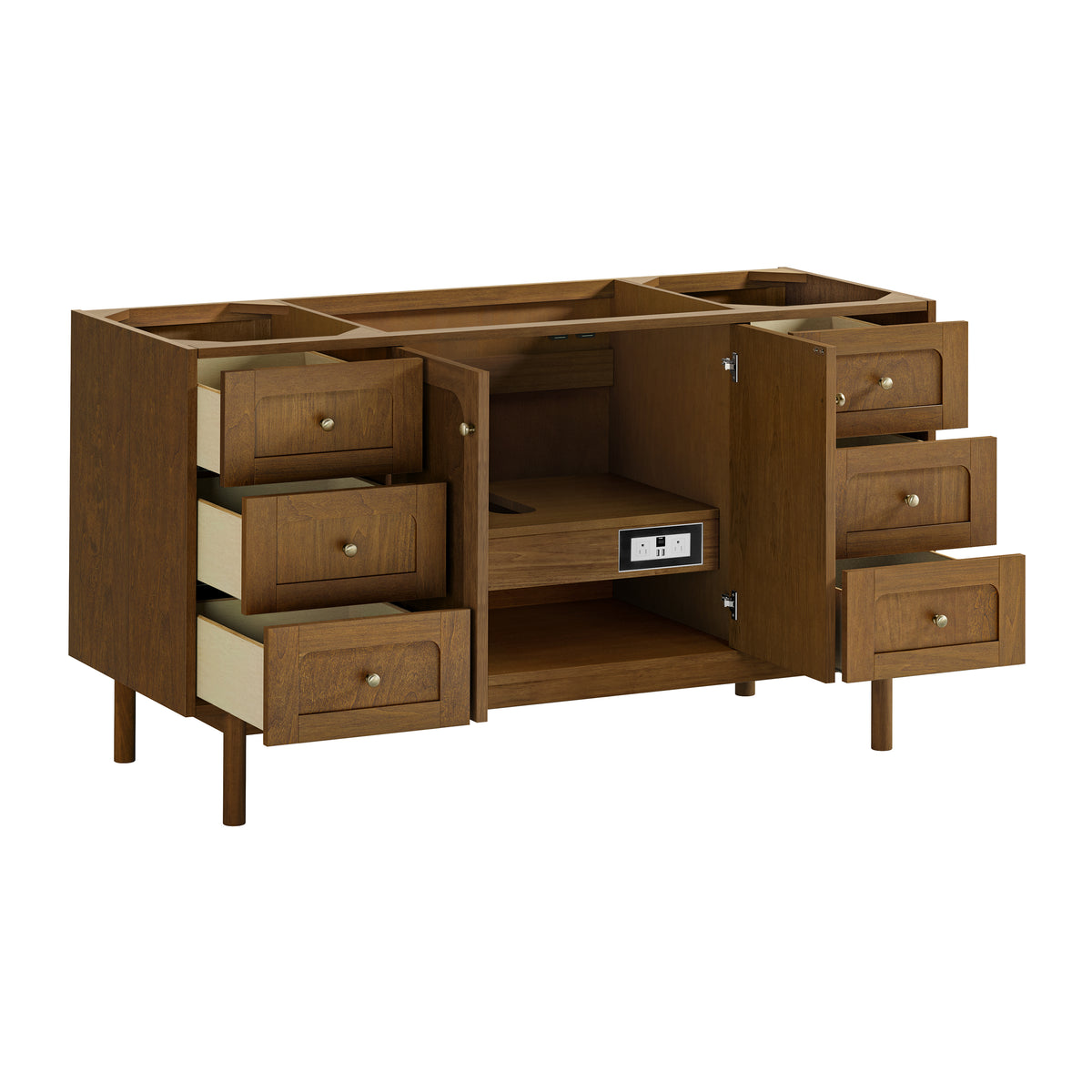 James Martin Vanities Laurent 60" Honey Oak Single Vanity Cabinet