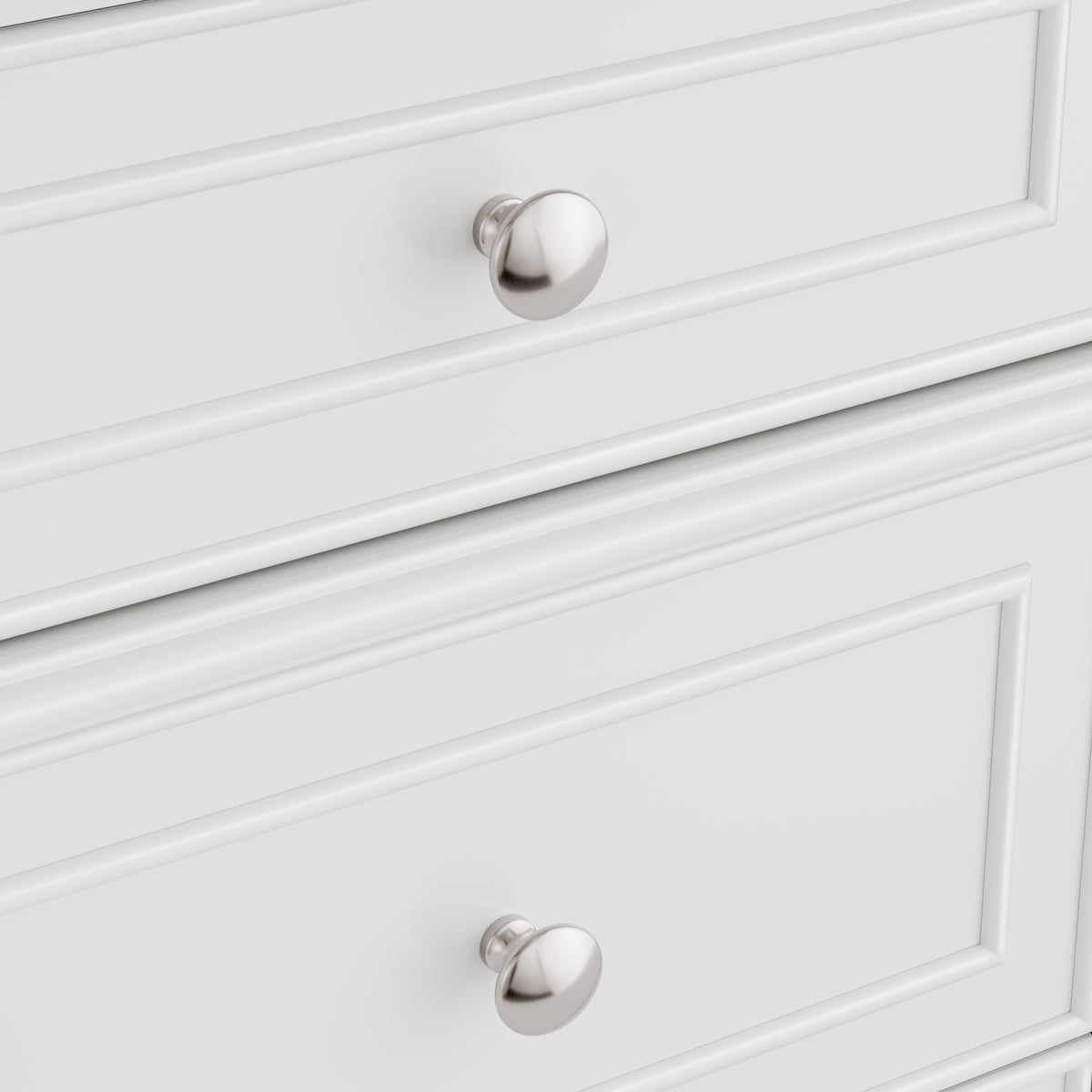 James Martin Vanities Bristol 48" Bright White Single Vanity With 3 CM Siberian Silestone Top