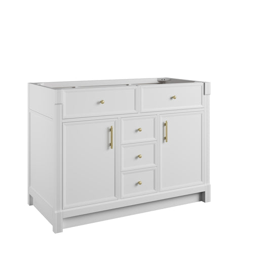 James Martin Vanities Bellshire 48" Bright White Single Vanity Cabinet