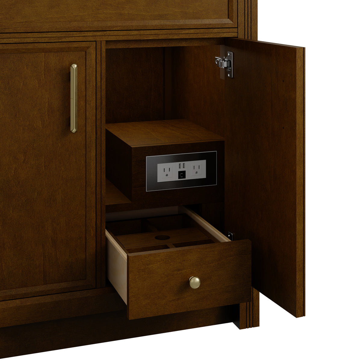 James Martin Vanities Bellshire 30" Honey Oak Single Vanity Cabinet