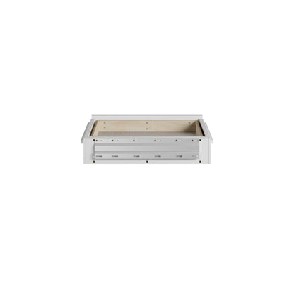 James Martin Vanities Bellshire 24" Bright White Drawer Unit With 3cm Lime Delight Silestone Top