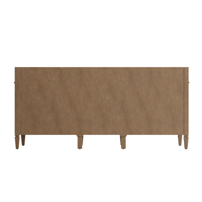 James Martin Vanities Brittany 72" Pecan Double Vanity Cabinet