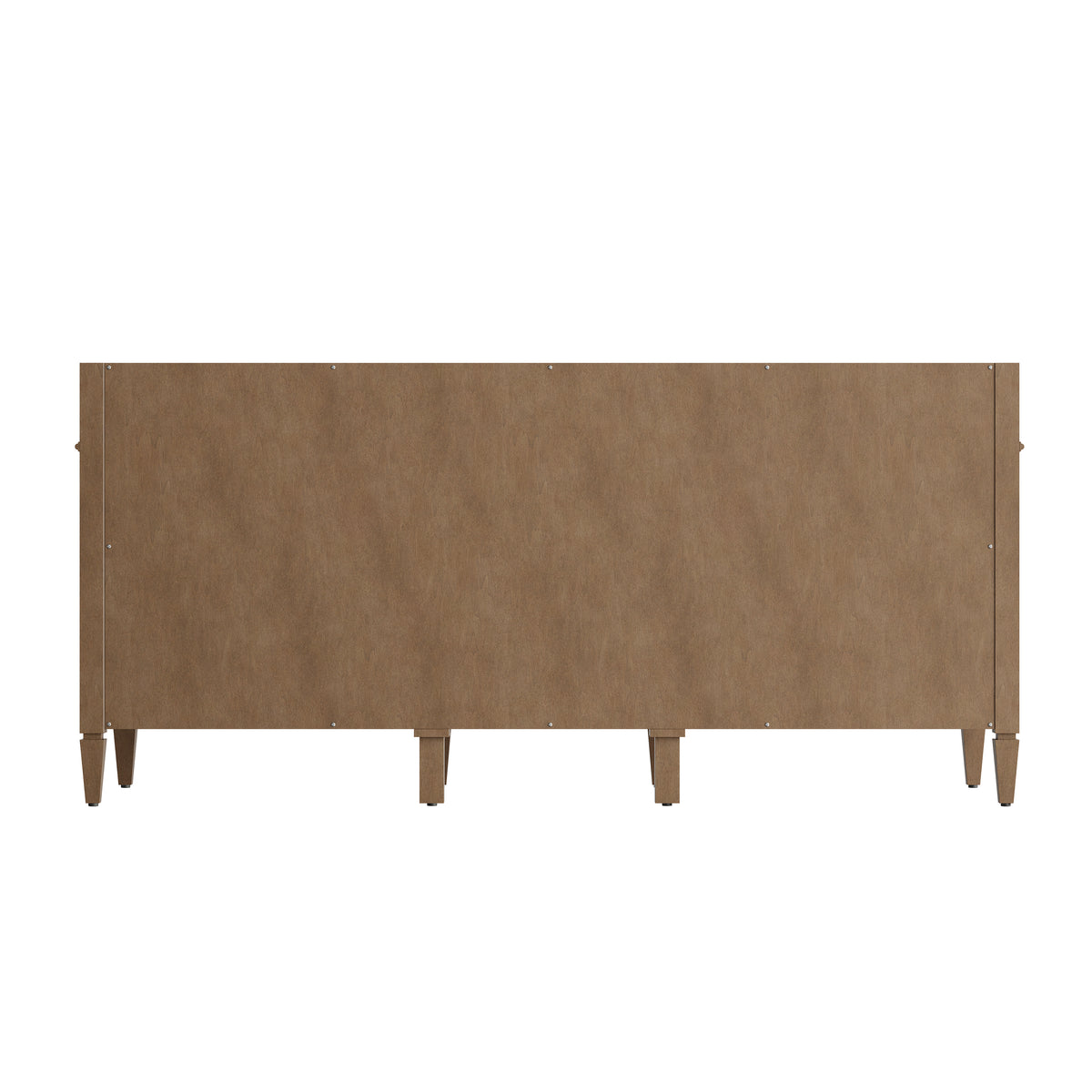 James Martin Vanities Brittany 72" Pecan Double Vanity With 3 CM Carrara Marble Top
