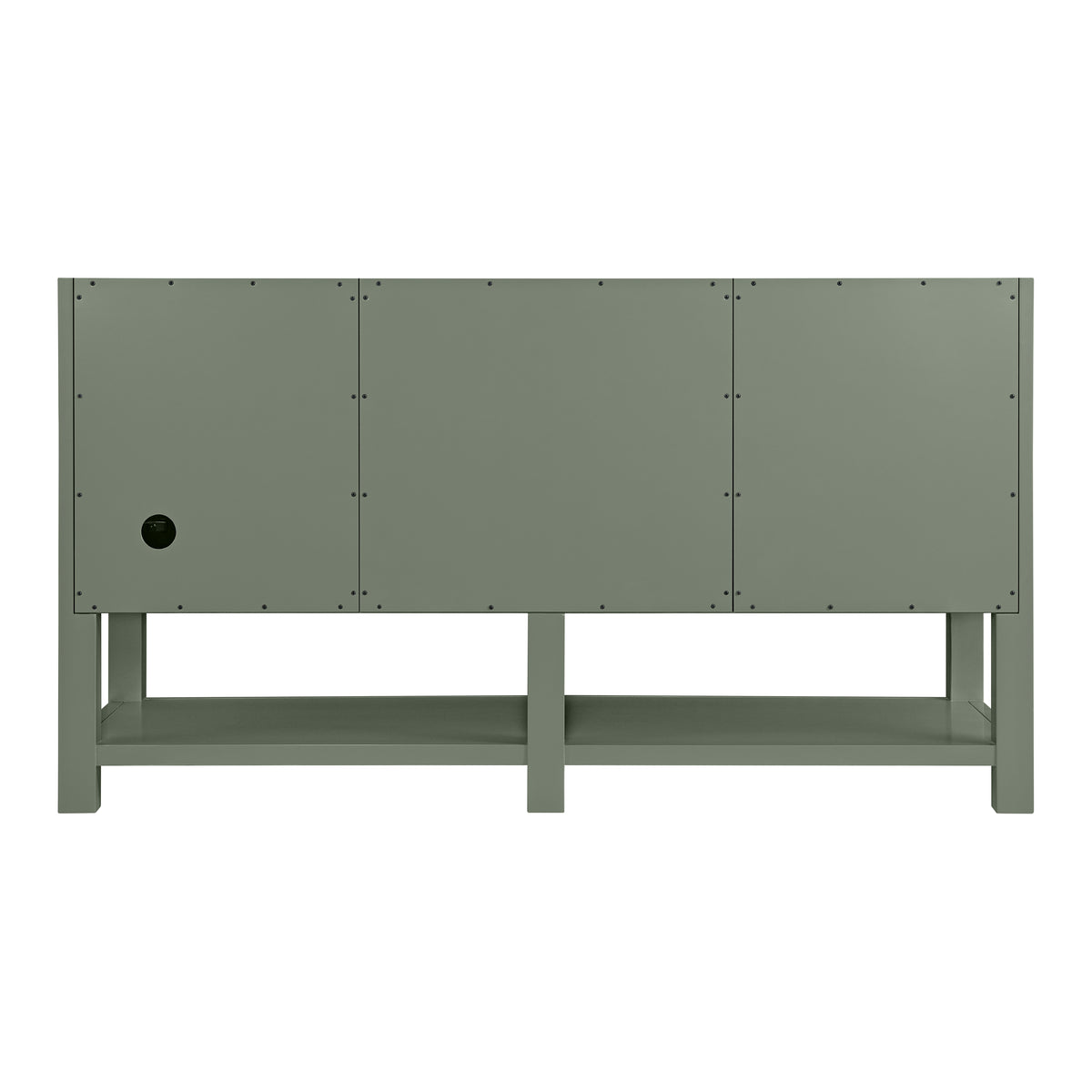 James Martin Vanities Breckenridge 60" Smokey Celadon Double Vanity With 3cm Phantome Eclos Top
