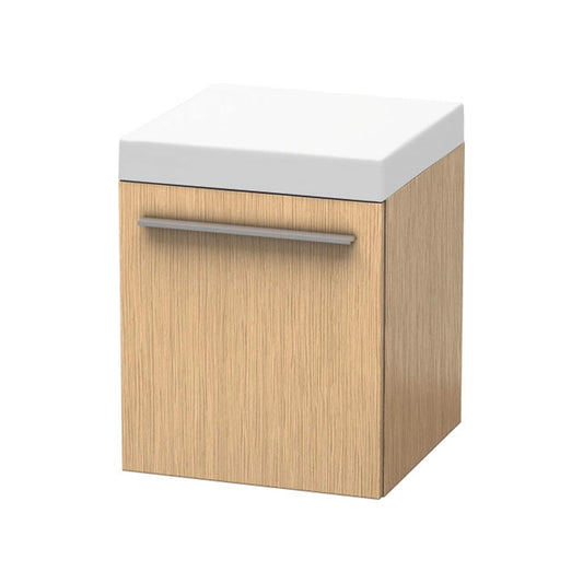 Duravit X-Large 16" x 16" x 20" Brushed Oak Finish Mobile Storage Unit (XL270401212)