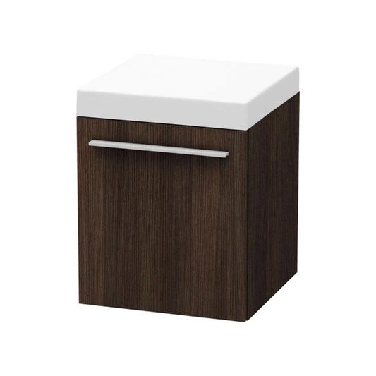 Duravit X-Large 16" x 16" x 20" Chestnut Dark Finish Mobile Storage Unit (XL270405353)