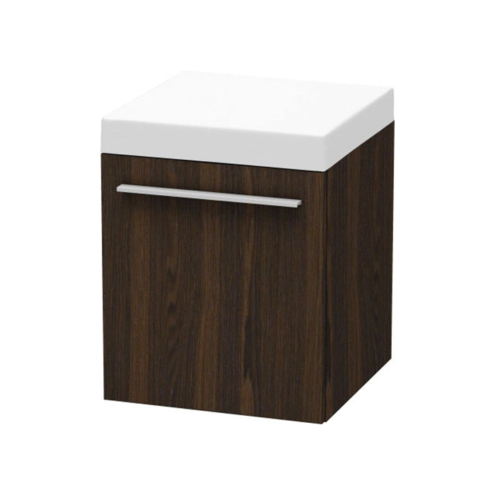 Duravit X-Large 16" x 16" x 20" Walnut Brushed Finish Mobile Storage Unit (XL270406969)