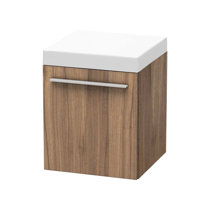 Duravit X-Large 16" x 16" x 20" Walnut Finish Mobile Storage Unit (XL270407979)