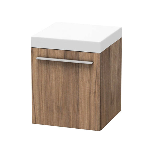 Duravit X-Large 16" x 16" x 20" Walnut Finish Mobile Storage Unit (XL270407979)