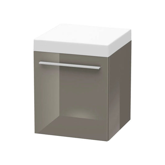 Duravit X-Large 16" x 16" x 20" Flannel Gray Finish Mobile Storage Unit (XL270408989)