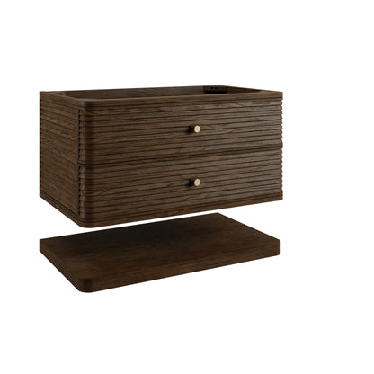 James Martin Vanities Allamari 36" Sable Single Vanity With Single Hole 3 CM Victorian Silver Silestone Top